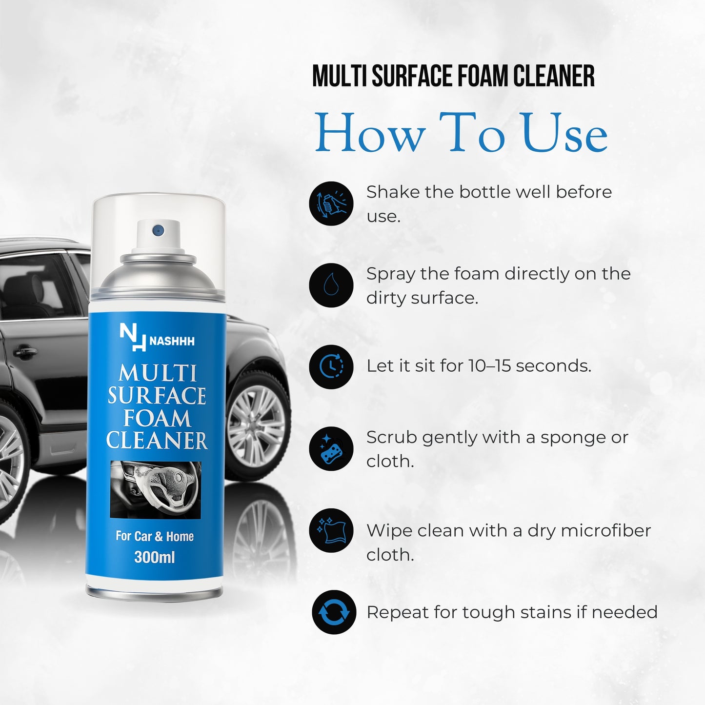 Nashhh Foam Cleaner