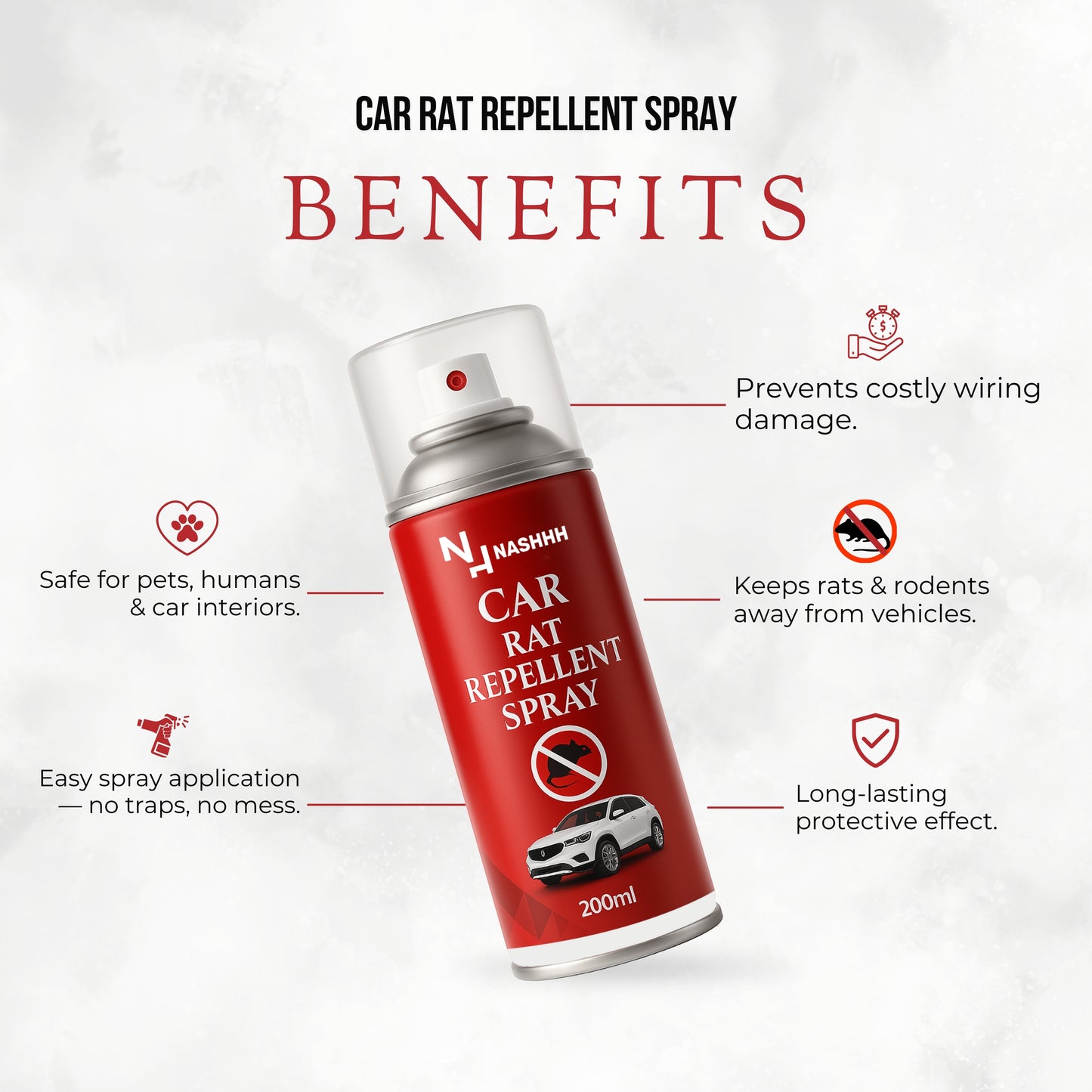 Nashhh Rat Repellent Spray