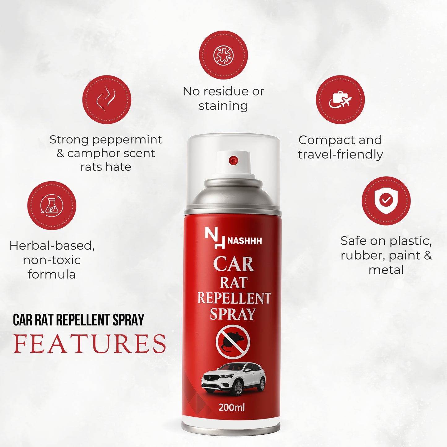 Nashhh Rat Repellent Spray