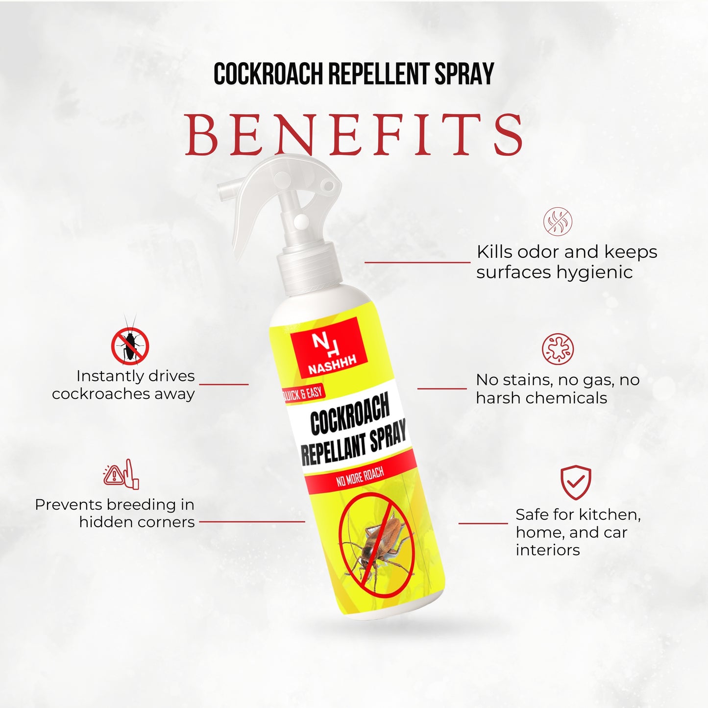 Nashhh Cockroach Spray