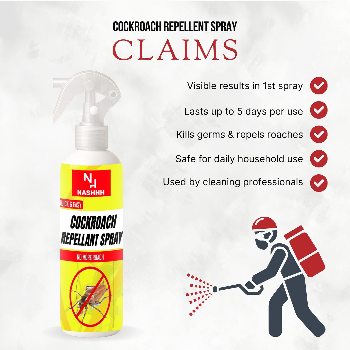Nashhh Cockroach Spray