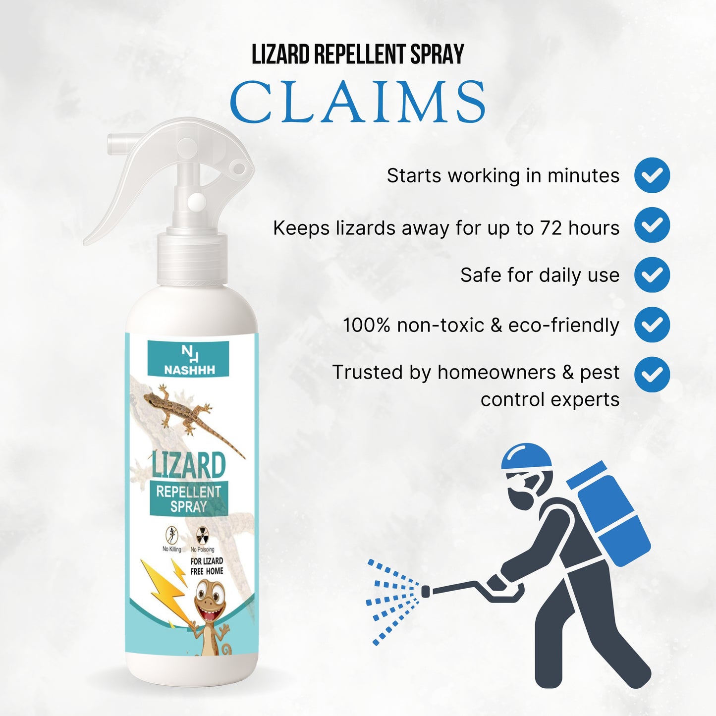 Nashhh Lizard Repellent Spray