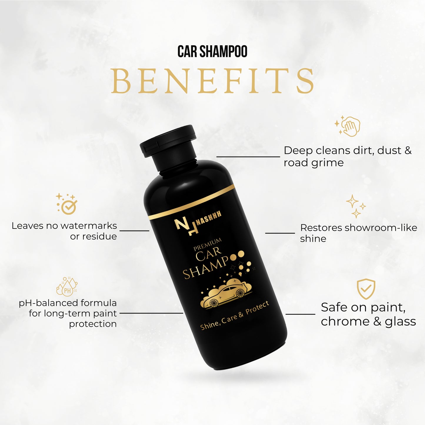Nashhh Car Shampoo