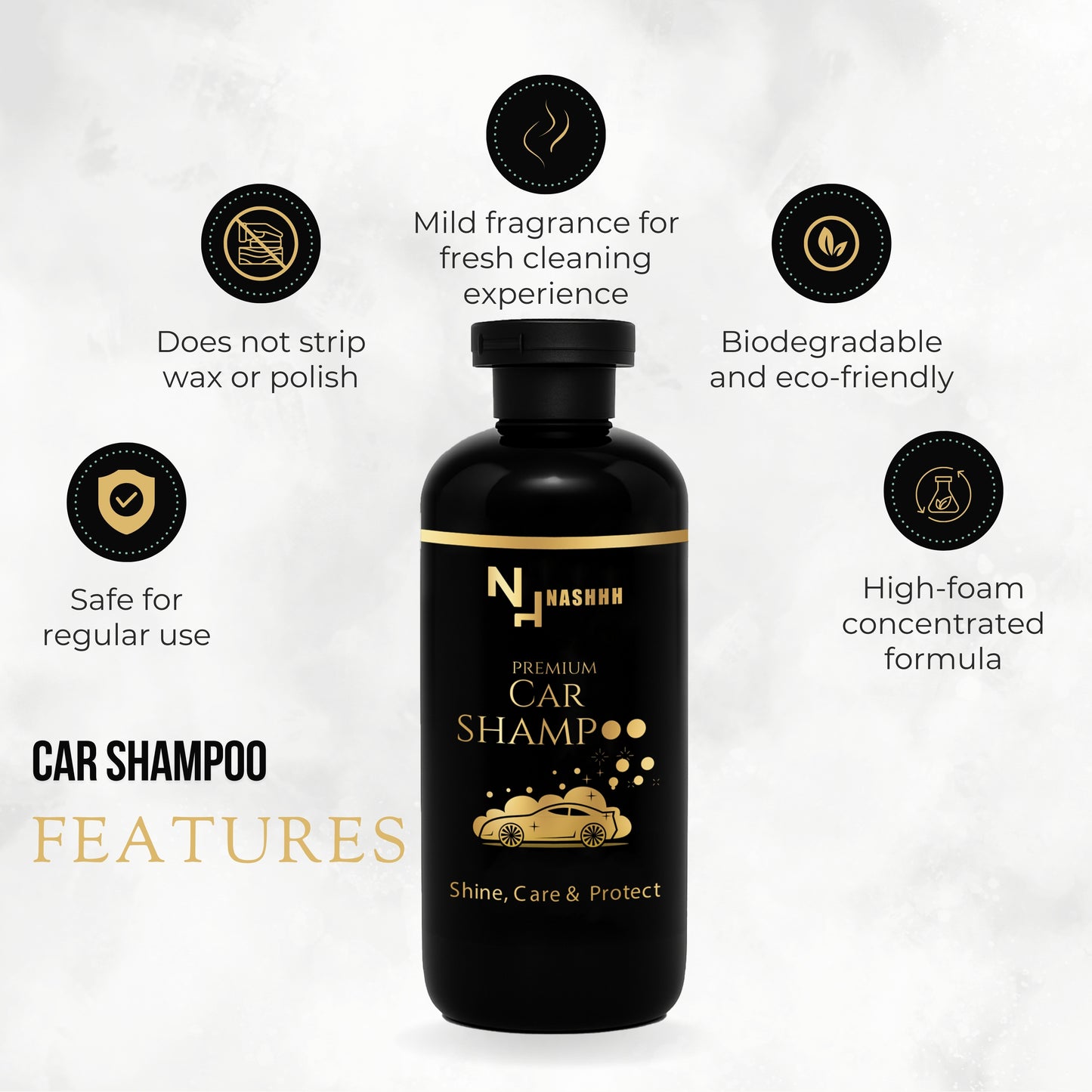 Nashhh Car Shampoo