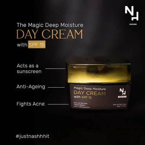 Nashhh Magic Deep Moisture Day Cream - Your Dry Skin's Ultimate Companion