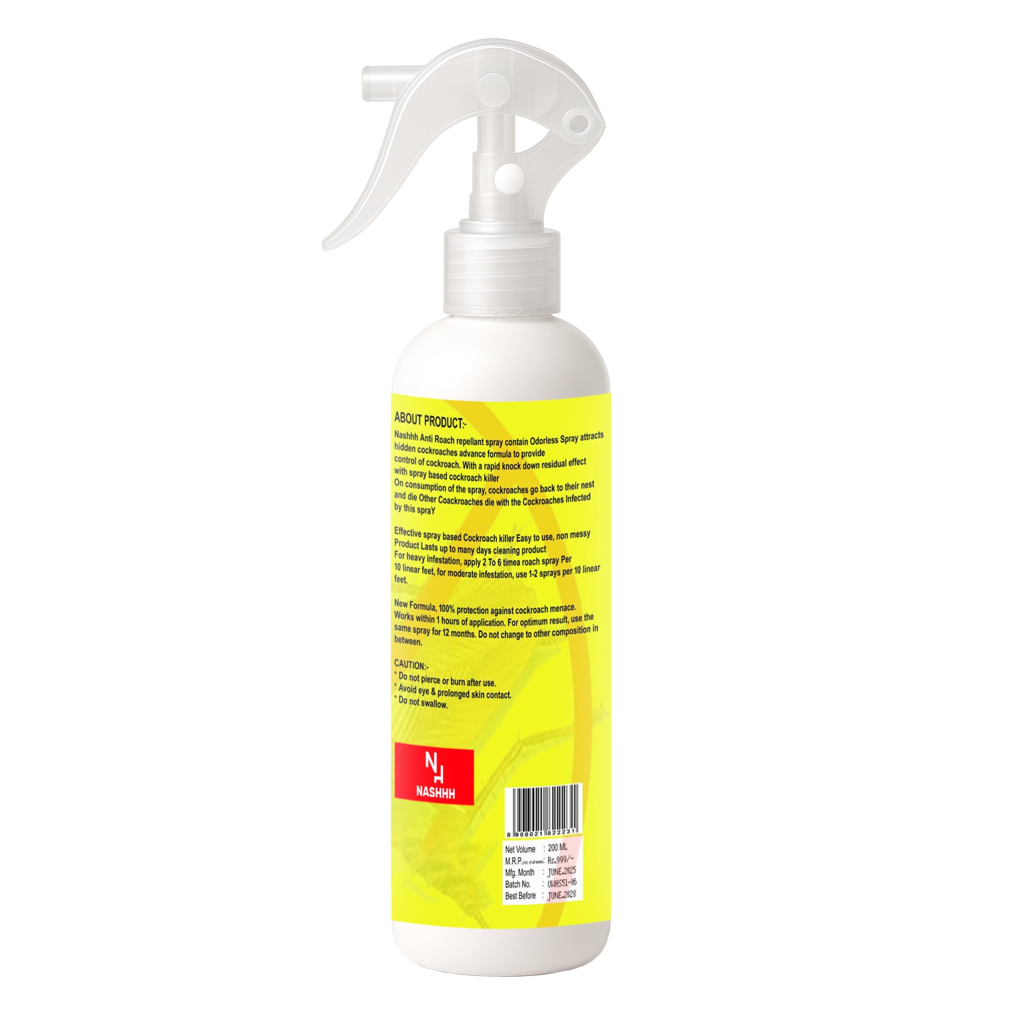 Nashhh Cockroach Spray