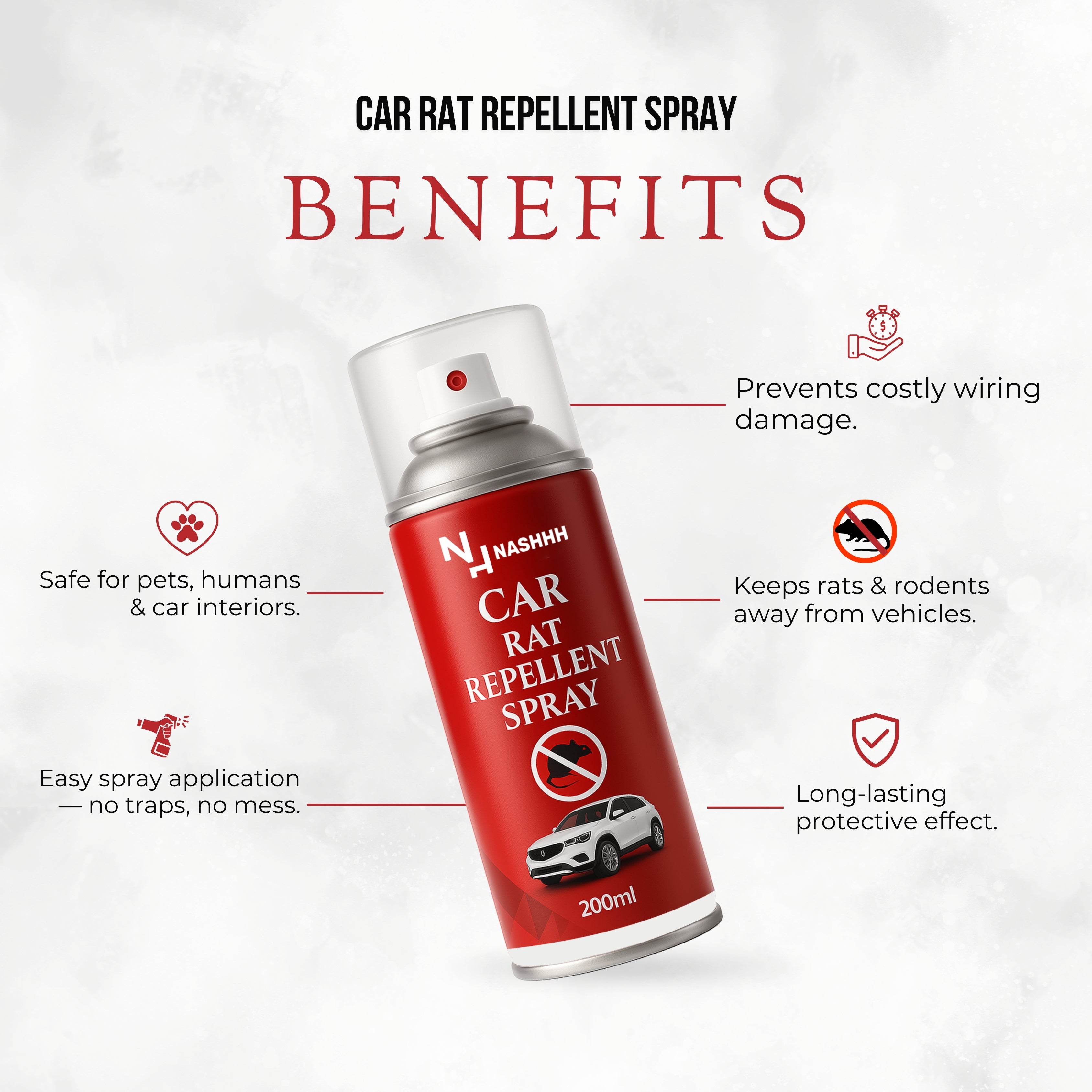 Nashhh Rat Repellent Spray