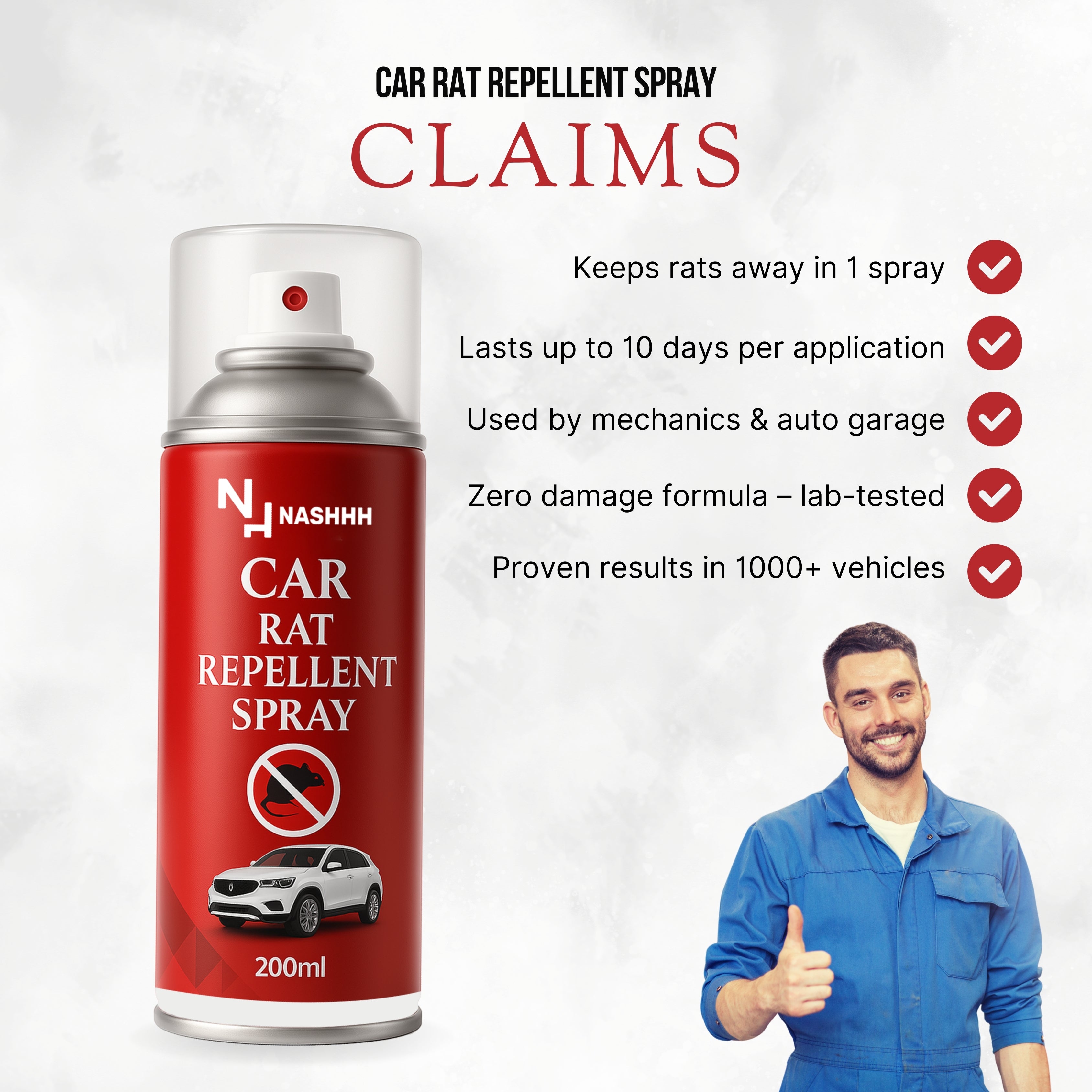 Nashhh Rat Repellent Spray