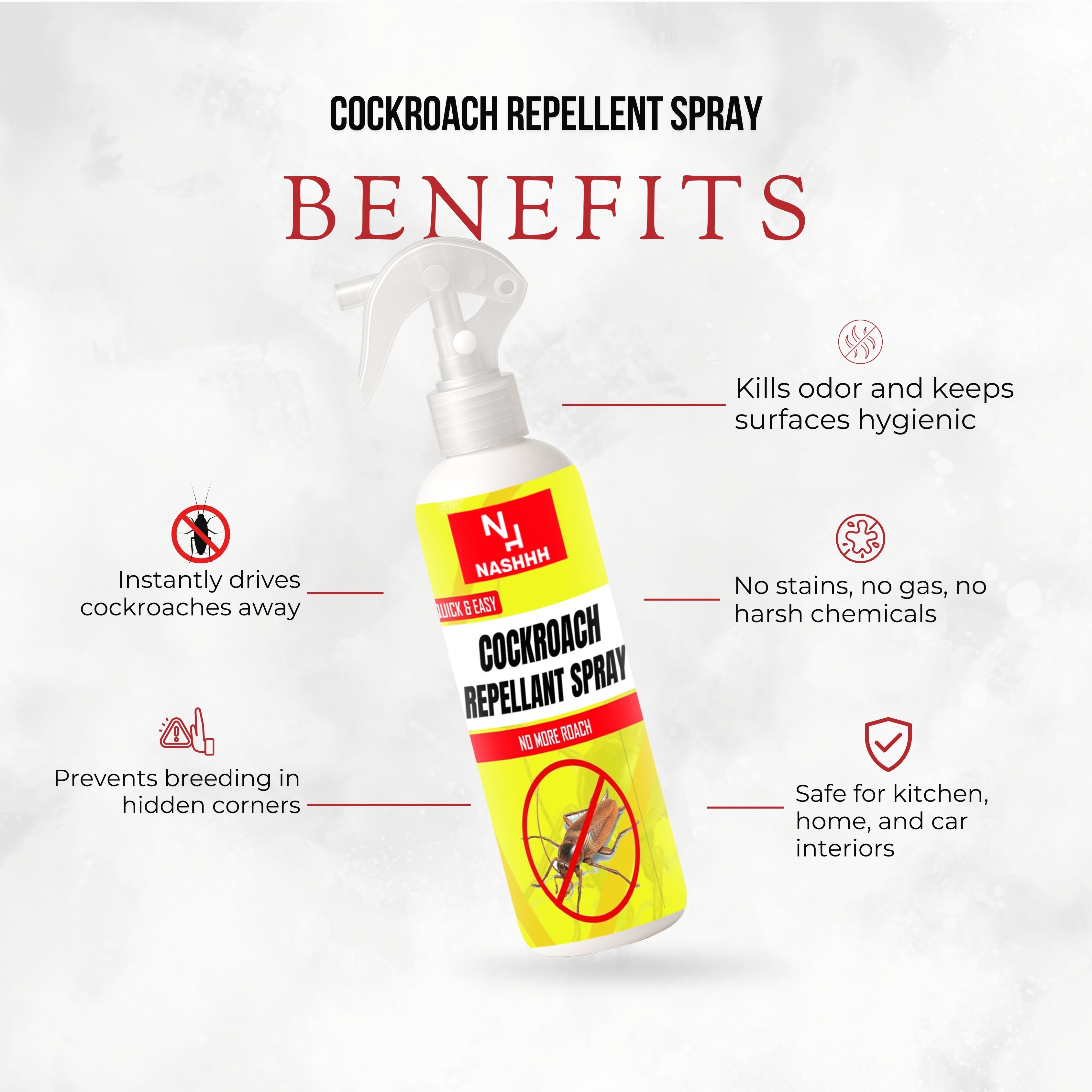 Nashhh Cockroach Spray