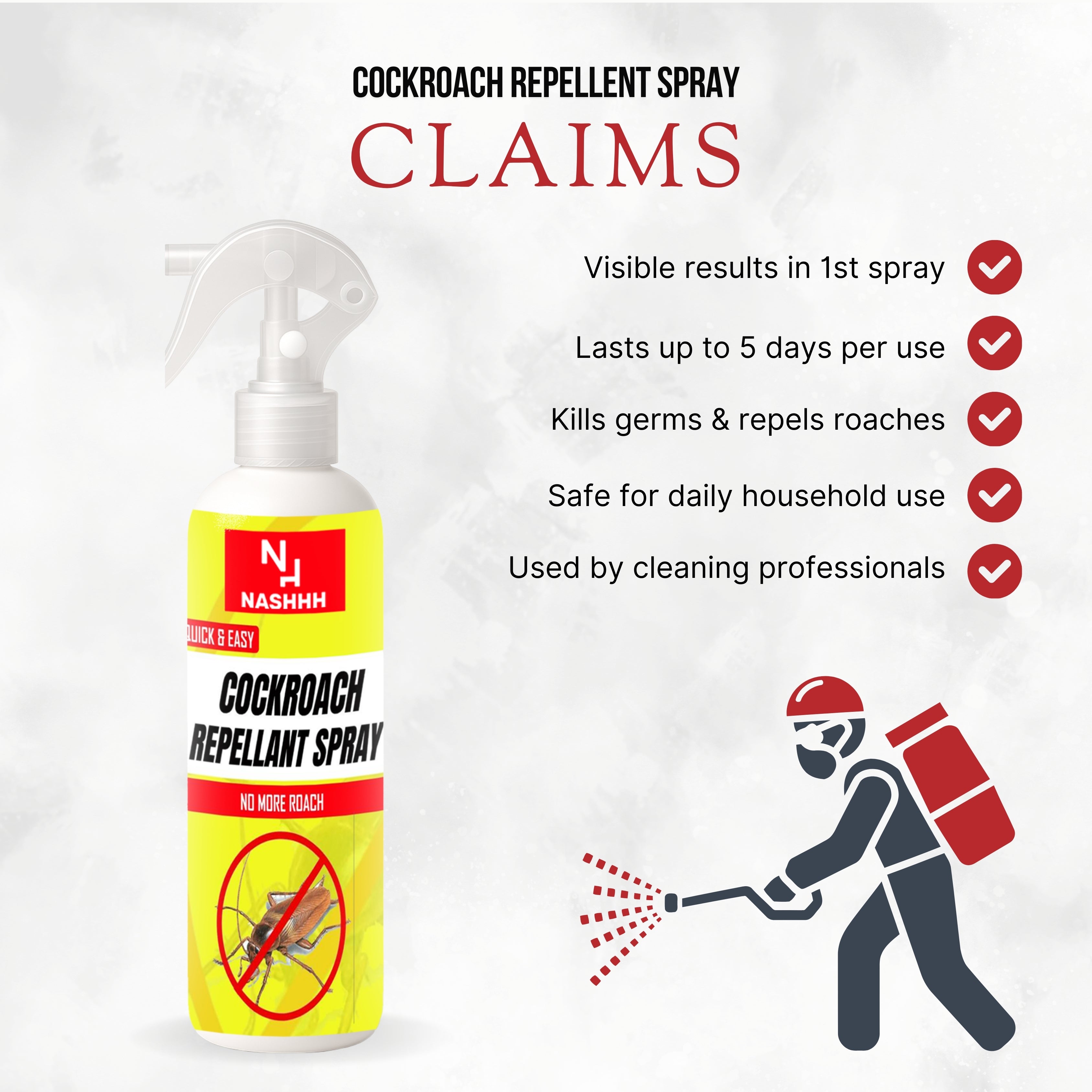 Nashhh Cockroach Spray