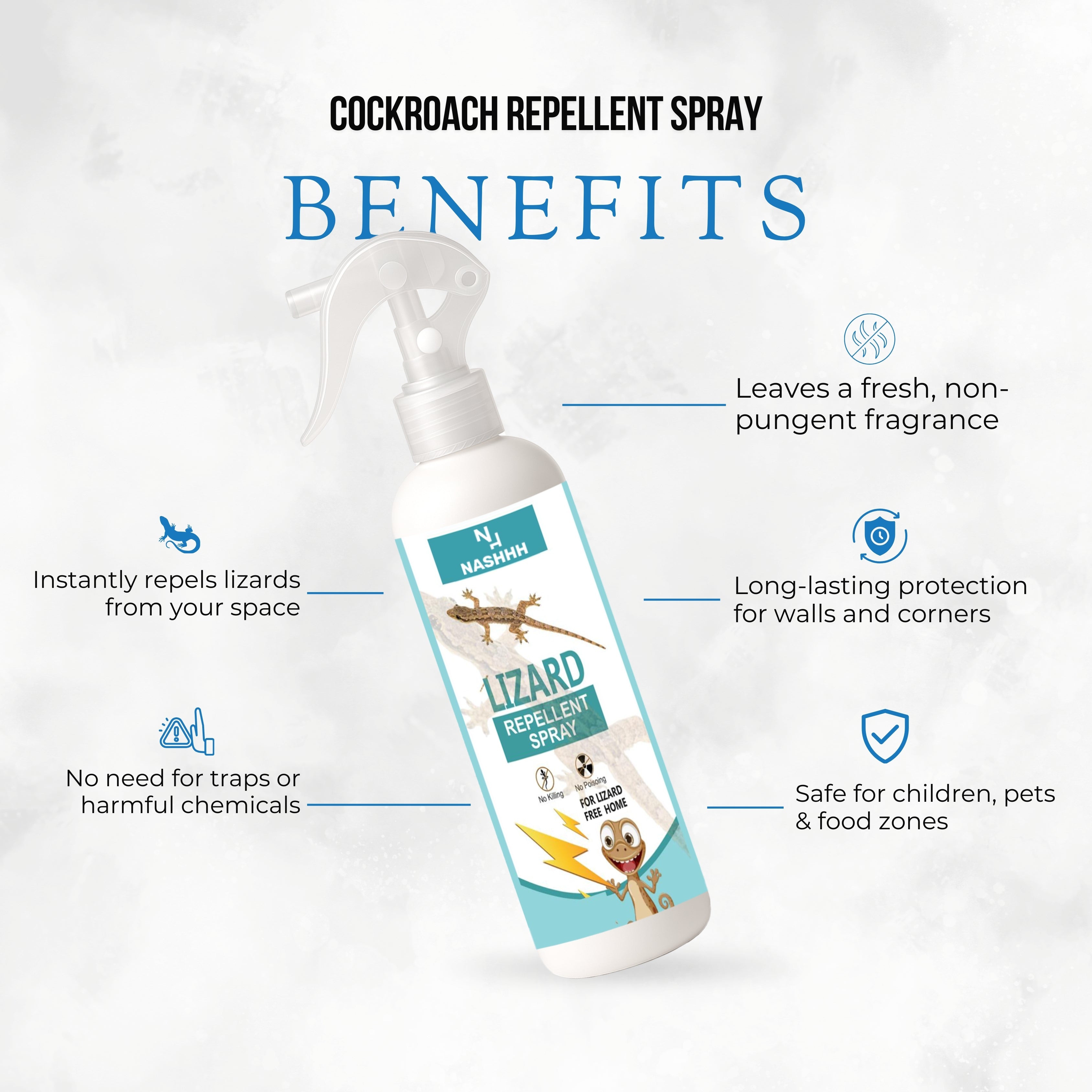 Nashhh Lizard Repellent Spray