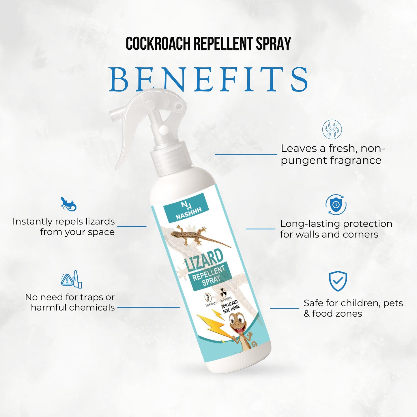 Nashhh Lizard Repellent Spray