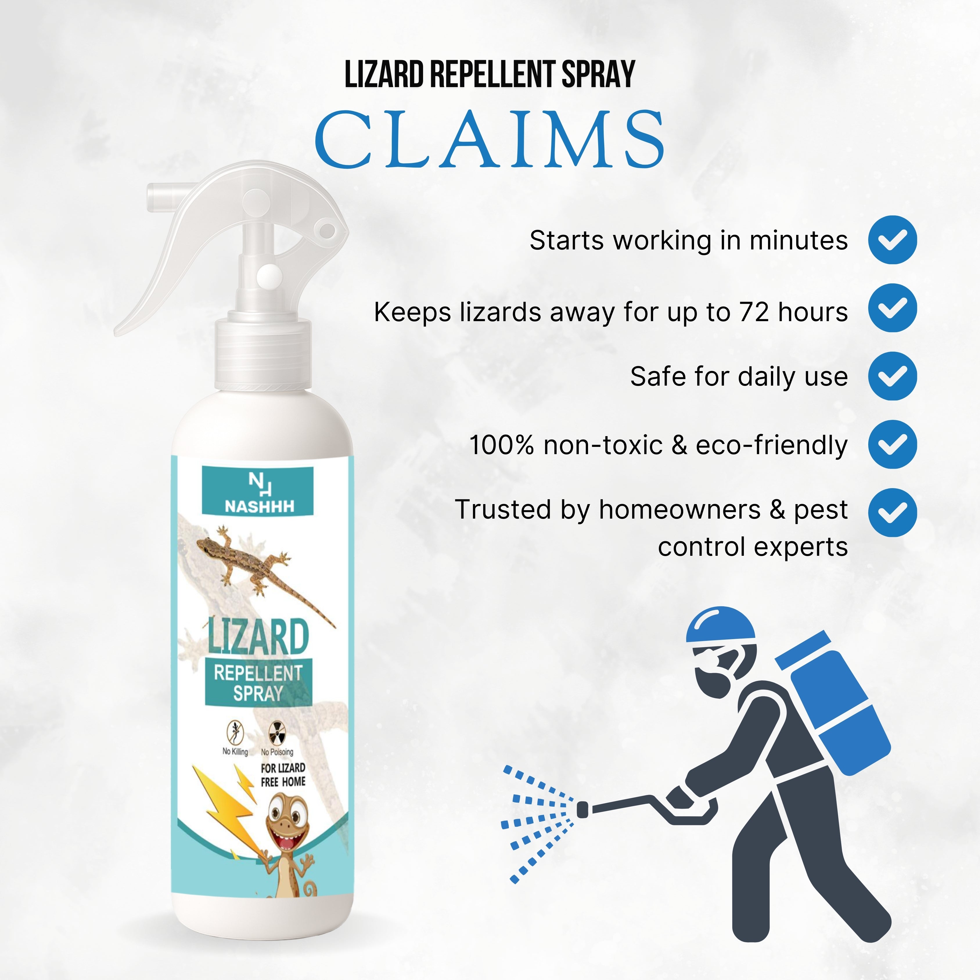 Nashhh Lizard Repellent Spray
