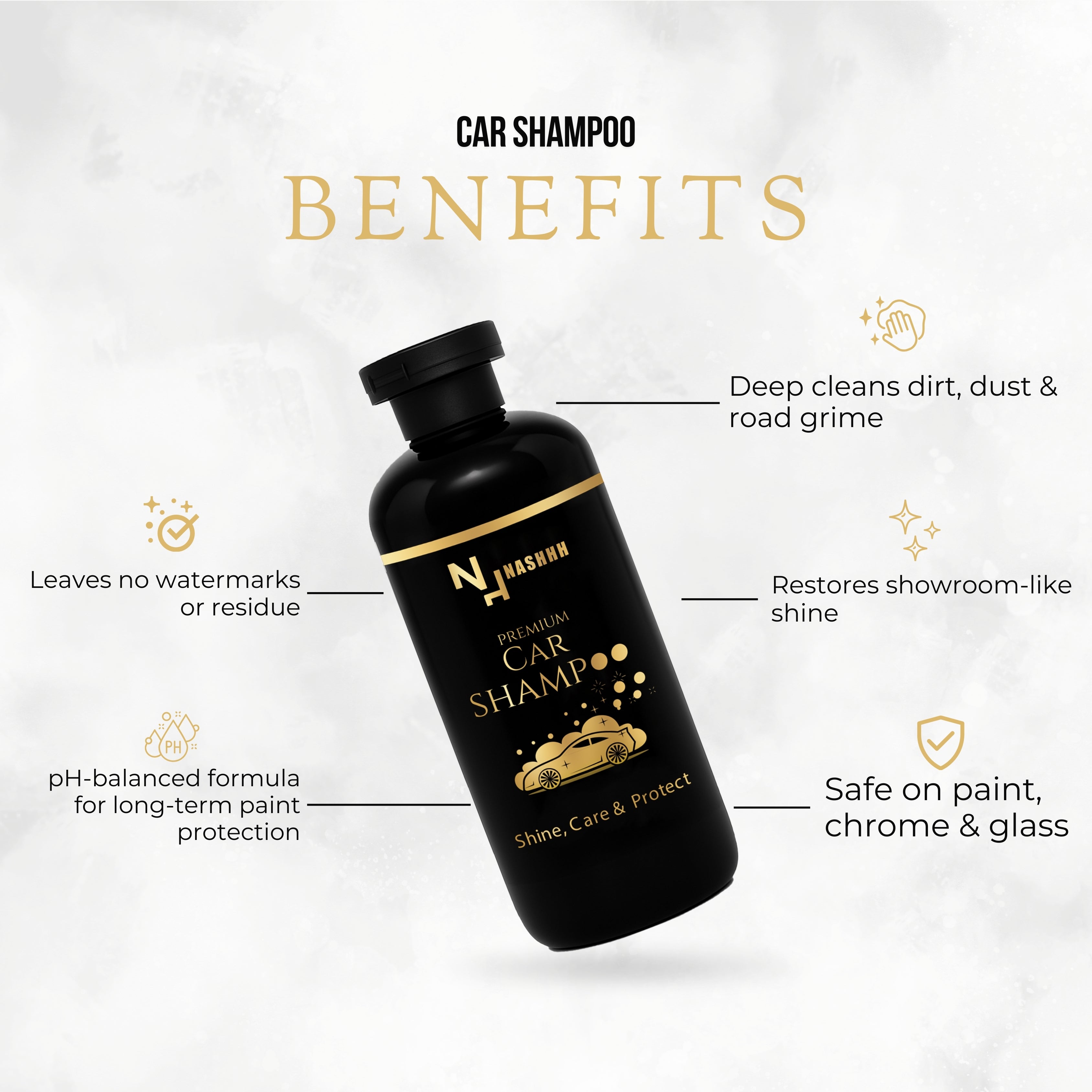 Nashhh Car Shampoo