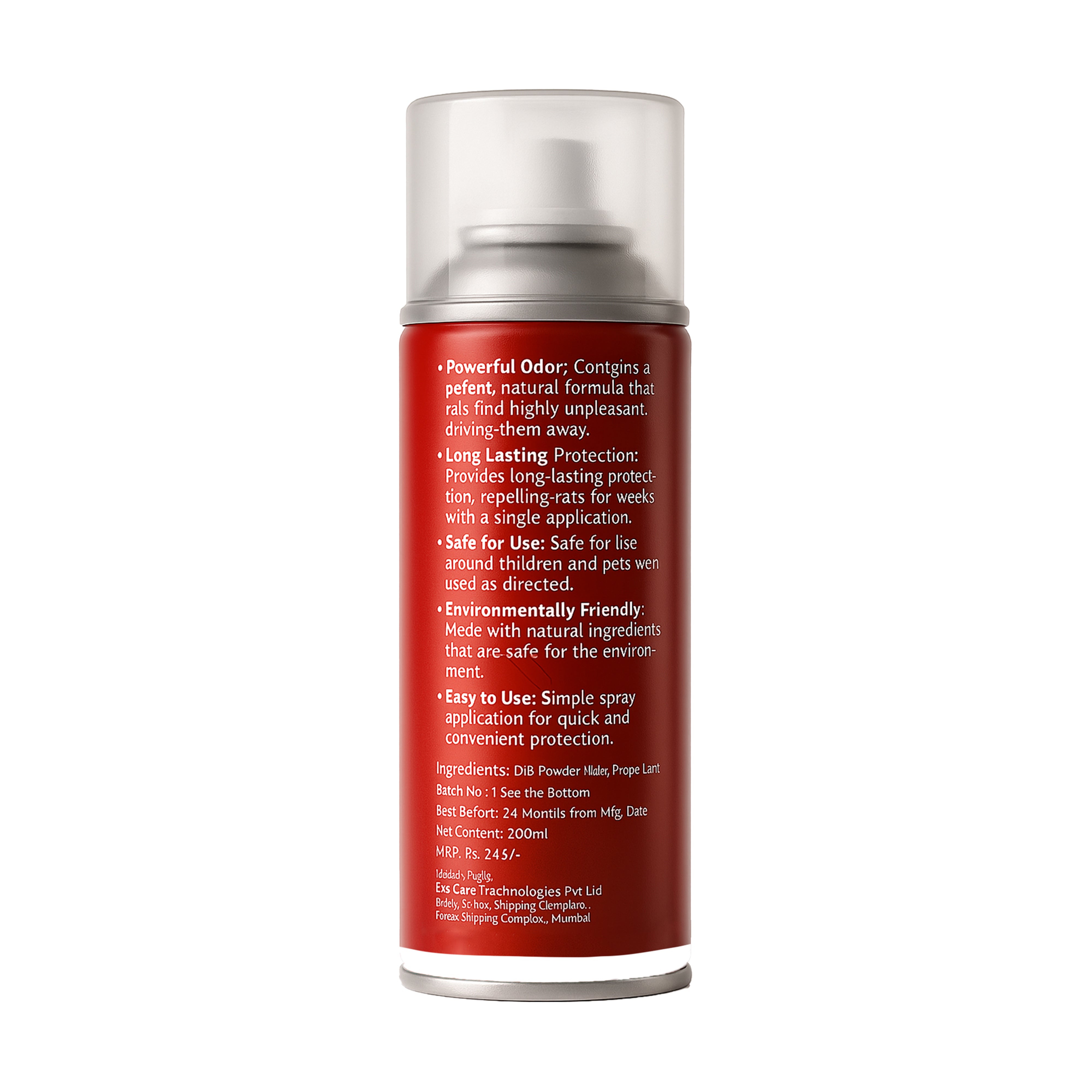 Nashhh Car Rat Repellent Spray
