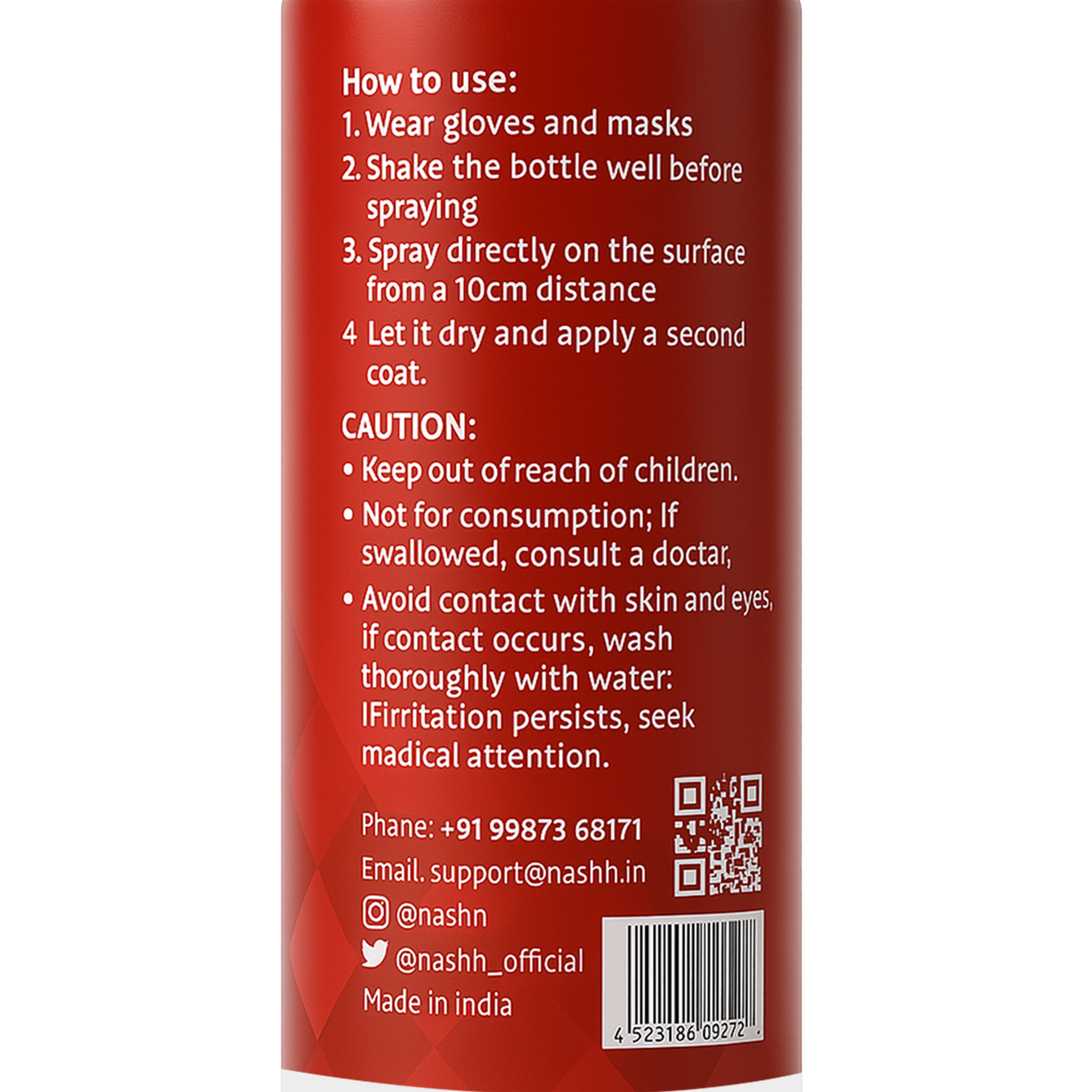 Nashhh Car Rat Repellent Spray