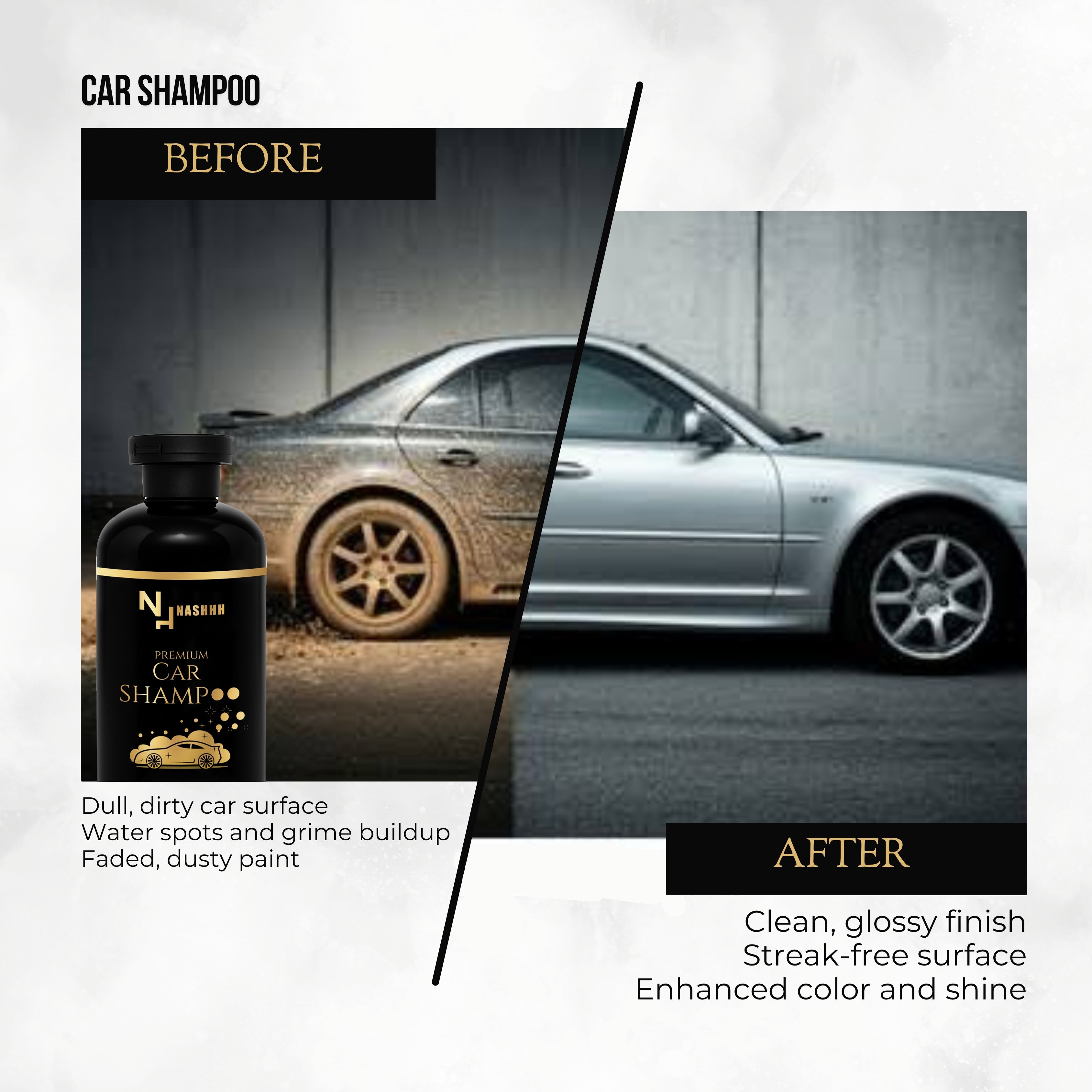 Nashhh Car Shampoo