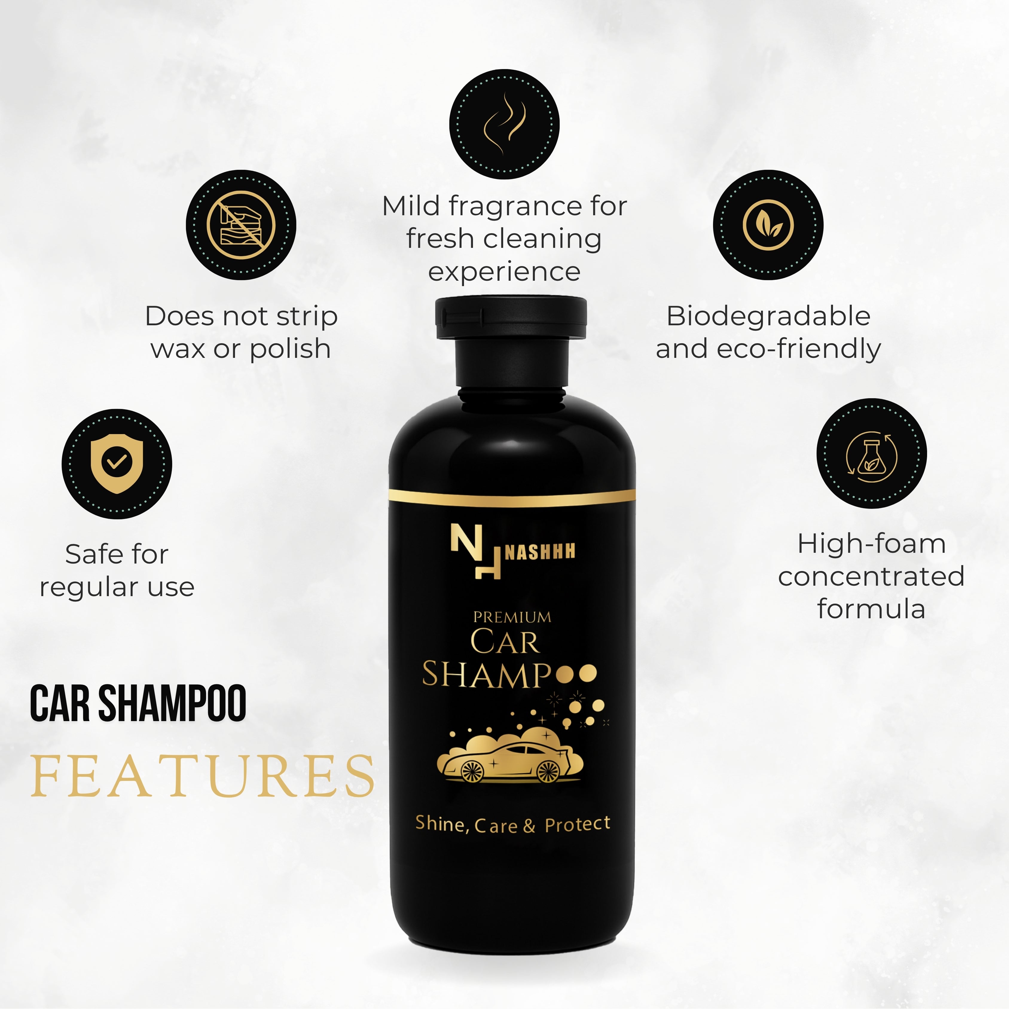 Nashhh Car Shampoo